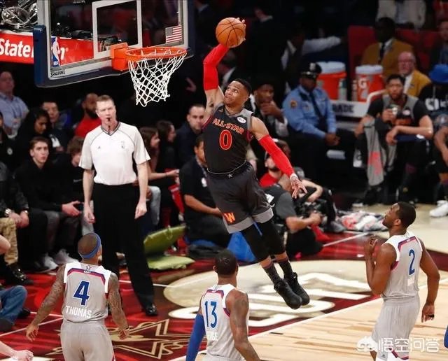 威少和库里身高同样是1.91米，垂直弹跳仅差2厘米，为何库里成了“勉扣王”？