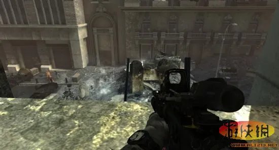 《使命召唤8》PC版最高画质与最低画质对比图