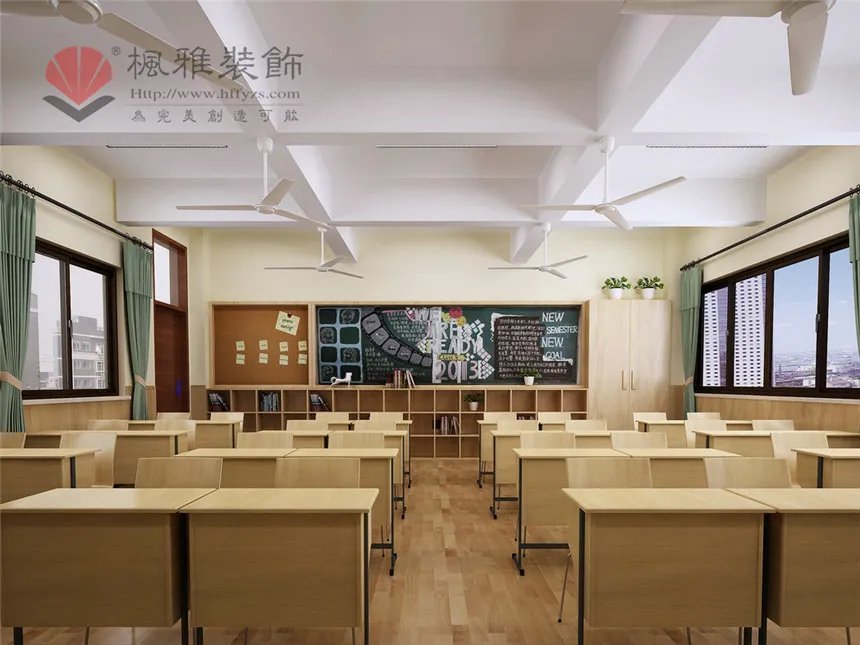 最新合肥培训机构装修报价_教育机构设计方案找枫雅