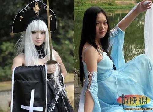 内流满面 国内著名COSER的PS前后之对比照