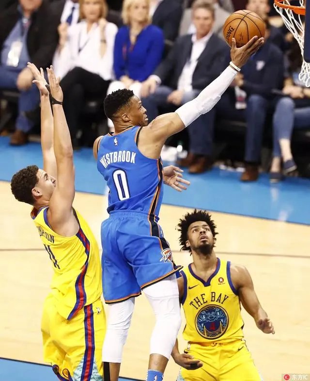 威少44分对飙杜兰特34分，什么水平？