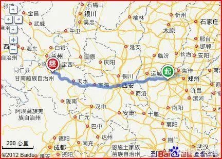 从西安出发去兰州，该如何规划路线？