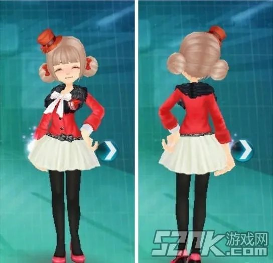 QQ飞车女生服装搭配 QQ飞车冬季女生服装