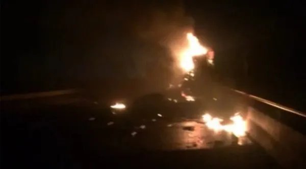 货车起火司机昏迷，路人把他拖开就爆炸，货车怎么会起火？