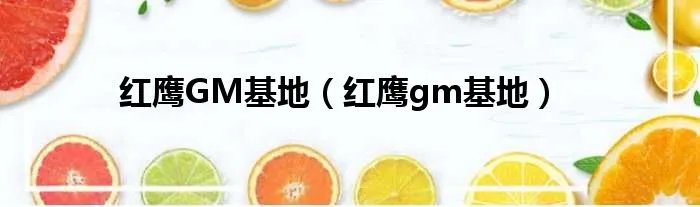 红鹰GM基地（红鹰gm基地）