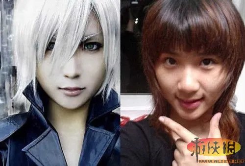 内流满面 国内著名COSER的PS前后之对比照