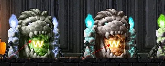 勇士的信仰正式版怎么进神秘地带，我已经打出女神碎片了。