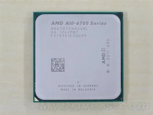 AMD A10-6700T处理器上市:首款45W APU