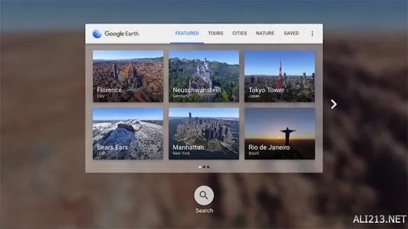 增加快速搜索功能！《谷歌地球VR》正式支持Oculus