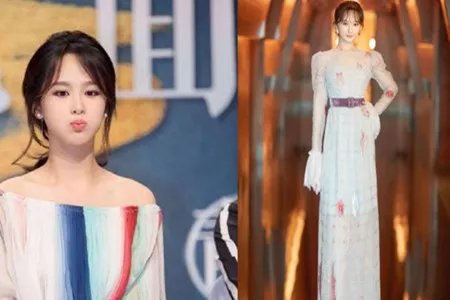 杨紫晒ps夸张照上热搜与邓伦携手演绎仙侠虐恋剧