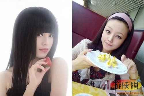 内流满面 国内著名COSER的PS前后之对比照