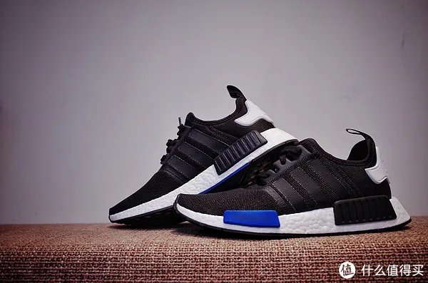 #首晒# Adidas 阿迪达斯 NMD Primeknit 东京城市蓝黑 限定跑鞋 开箱