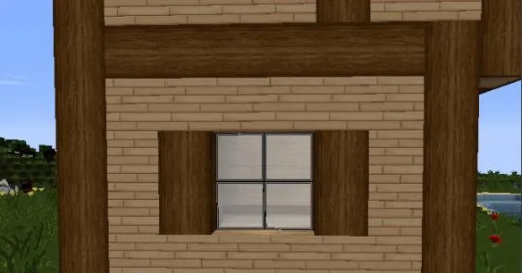 我的世界木质别墅教程 我的世界别墅设计图