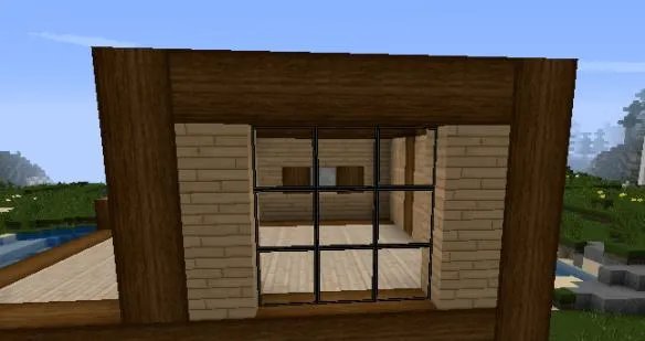 我的世界木质别墅教程 我的世界别墅设计图