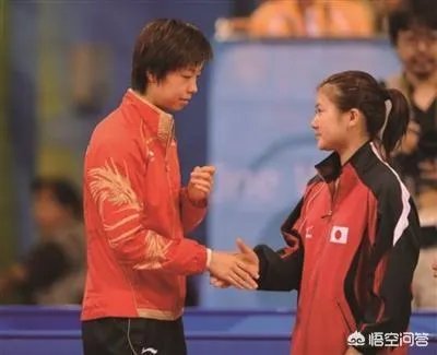 福原爱和张怡宁