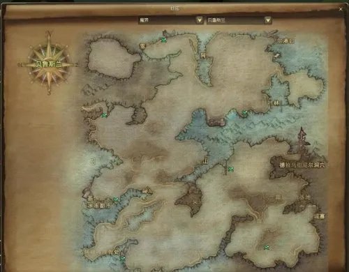 永恒之塔魔族贝鲁斯蓝时空裂缝详细位置