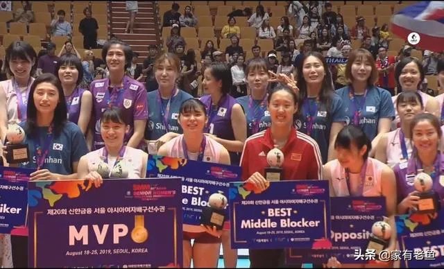 女排亚锦赛最佳阵容出炉，有中国女排球员获奖吗？
