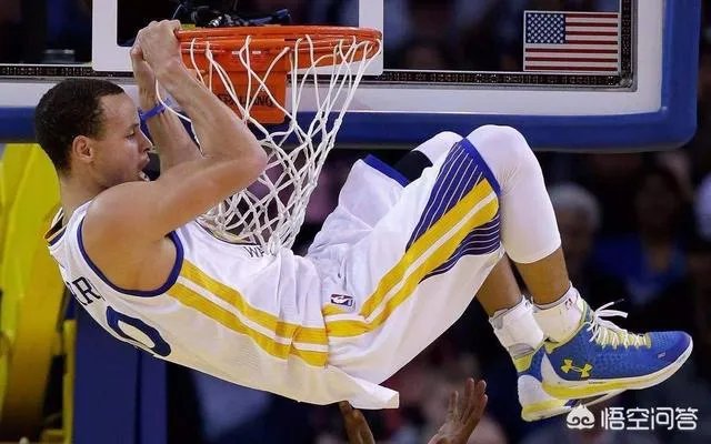 威少和库里身高同样是1.91米，垂直弹跳仅差2厘米，为何库里成了“勉扣王”？