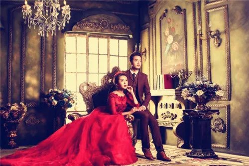 新娘结婚照图片欣赏 新娘结婚照一般多少钱