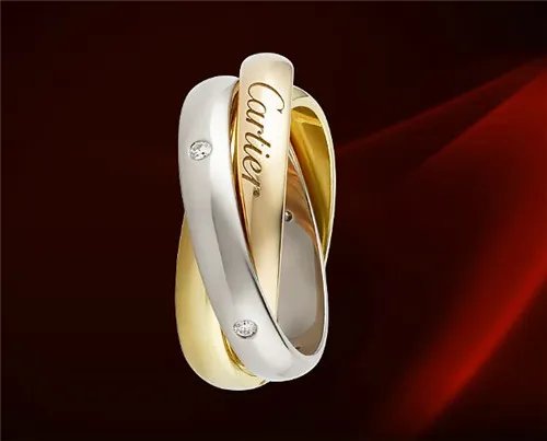 三色金戒指价格是多少  卡地亚三色金戒指的寓意