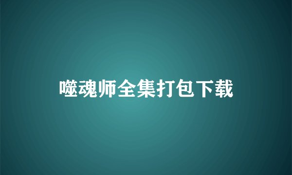 噬魂师全集打包下载