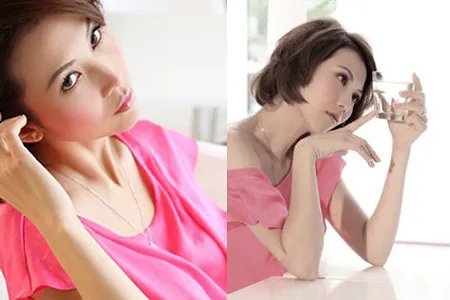 蔡少芬晒亲吻照恩爱十足 秀合影碎花裙超美