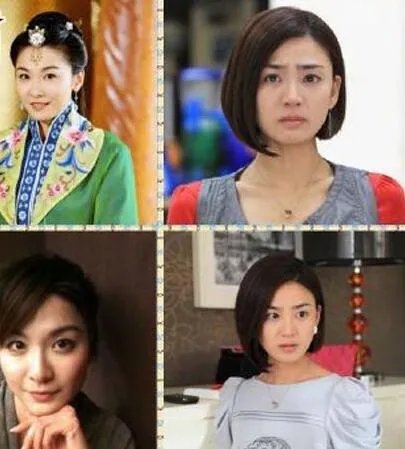 台湾女演员洪小铃江祖平长得好像 对比照网络蹿红