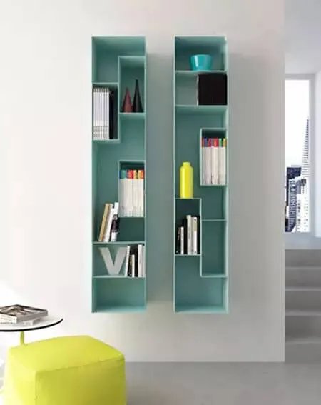 8种书柜收纳法 家居空间巧利用！