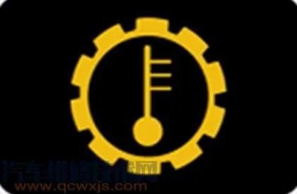 变速箱故障仪表盘上显示什么符号,仪表盘显示变速器温度是什么意思