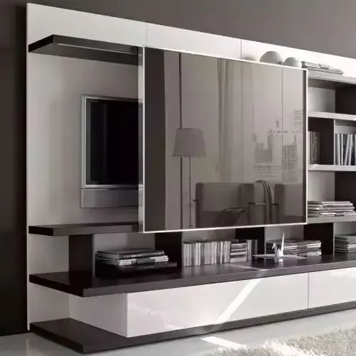 2018流行火爆的电视背景墙，简直太美了，邻居把我家门槛都踩坏了