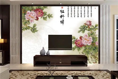 壁纸电视背景墙图片大全  几款超美的壁纸电视背景墙