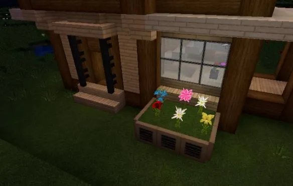 我的世界木质别墅教程 我的世界别墅设计图