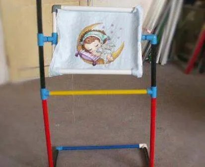 如何自制十字绣架子