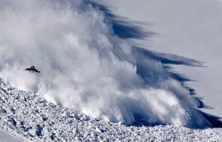 男子滑雪引发雪崩,雪崩时如何逃生?