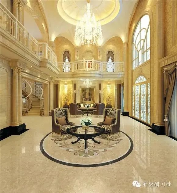 顶级别墅豪宅大理石装饰案例图