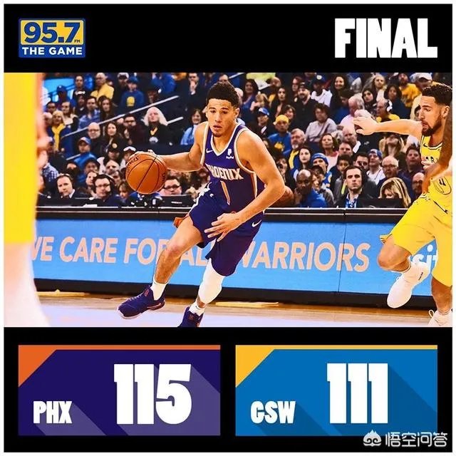 太阳挑落勇士，终结面对勇士的18连败，这场比赛勇士输在哪？为什么太阳能获胜？