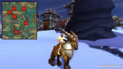 《魔兽世界：德拉诺之王》七大稀有坐骑掉落坐标曝光