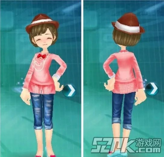 QQ飞车女生服装搭配 QQ飞车冬季女生服装