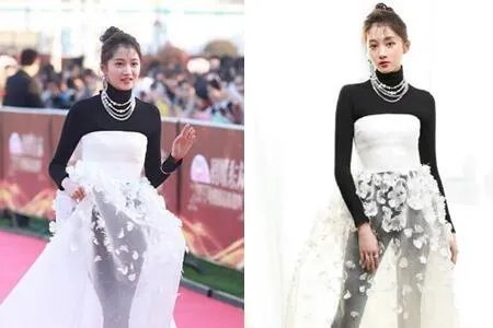 关晓彤回应红毯造型 要是觉得一般以后再改