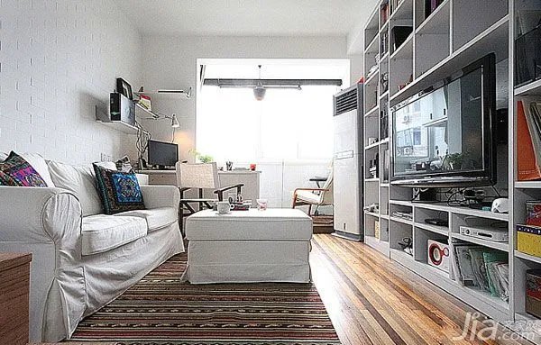 床下储藏室 35平北欧风小户型变形记