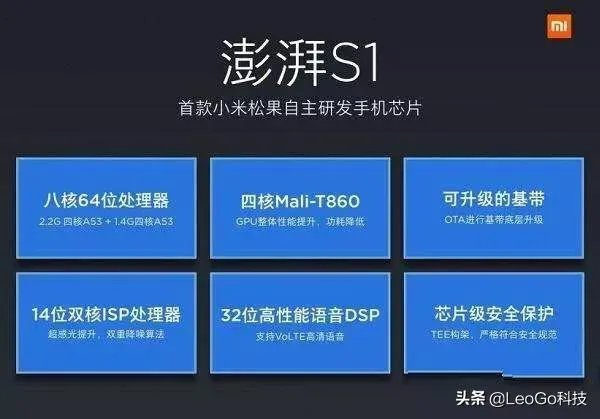 小米芯片澎湃不见了