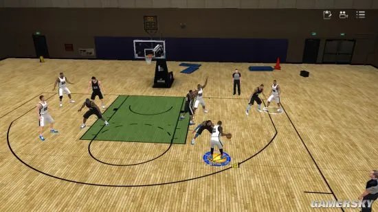 NBA2K Online教你在篮下卡位进攻和防守