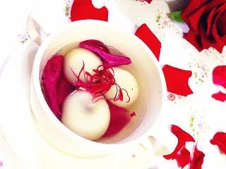 520到来之给爱一份惊喜--玫瑰花汤圆