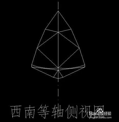 手把手教你用CAD绘制钻石