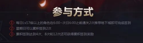 DNF每日签到送好礼活动攻略