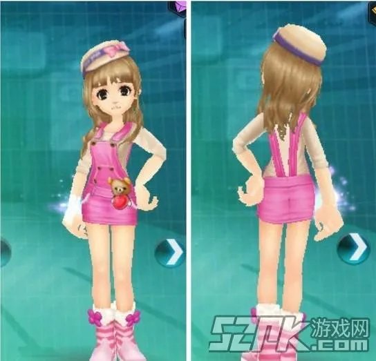 QQ飞车女生服装搭配 QQ飞车冬季女生服装