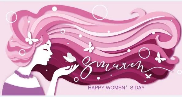 2020三八妇女节简笔画图片