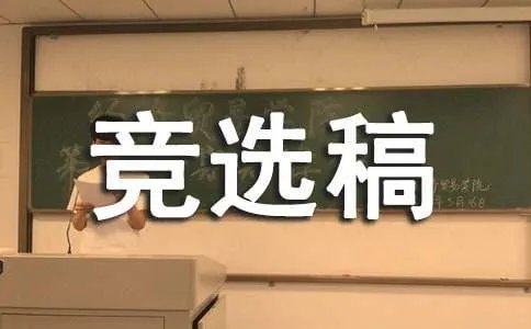 小学大队长竞选稿