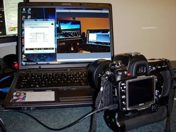 怎么在电脑上实时显示单反拍摄的画面?