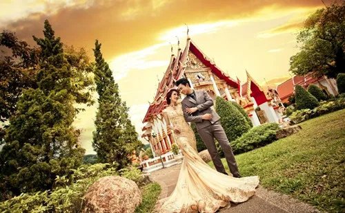 泰国婚纱照图片欣赏  泰国婚纱照去哪些地方拍摄